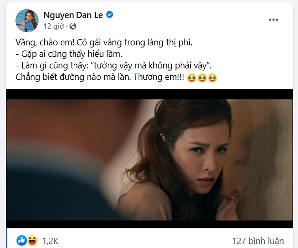 Đan Lê tự nhận là &quot;cô gái vàng trong làng thị phi&quot; khi bị tố có sở thích &quot;quái đản&quot; liên quan đến đàn ông - Ảnh 1.