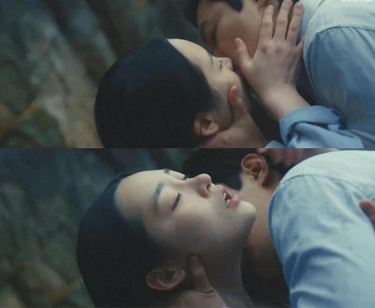 It turns out that Lee Min Ho's forte is to kiss his co-star's neck, even Son Ye Jin and the rumored Kim Go Eun love it - Photo 1.