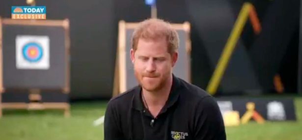 The moment Prince Harry showed his 