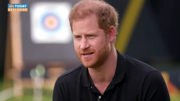 The moment Prince Harry showed his 