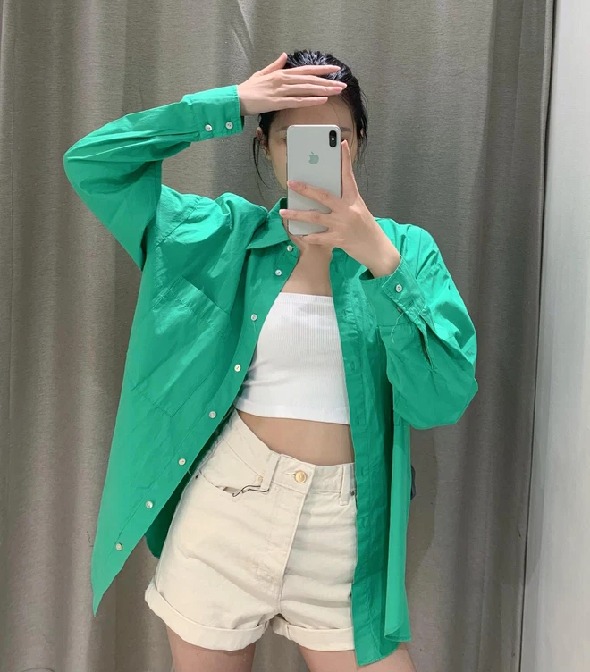 Vào Zara, H&M, Mango sắm áo sơ mi: Mình pick được 8 mẫu giá từ 399k, diện lên sành điệu mà điểm thanh lịch cũng cao ngất - Ảnh 12.