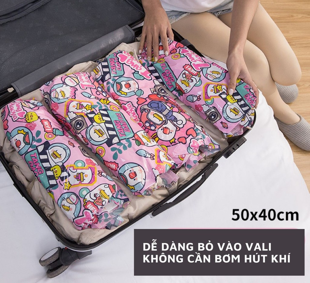 Hè đến rồi, mua túi hút chân không về mà cất chăn màn, quần áo dày đi cho gọn tủ - Ảnh 5. Hè đến rồi, mua túi hút chân không về mà cất chăn màn, quần áo dày đi cho gọn tủ - Ảnh 5.