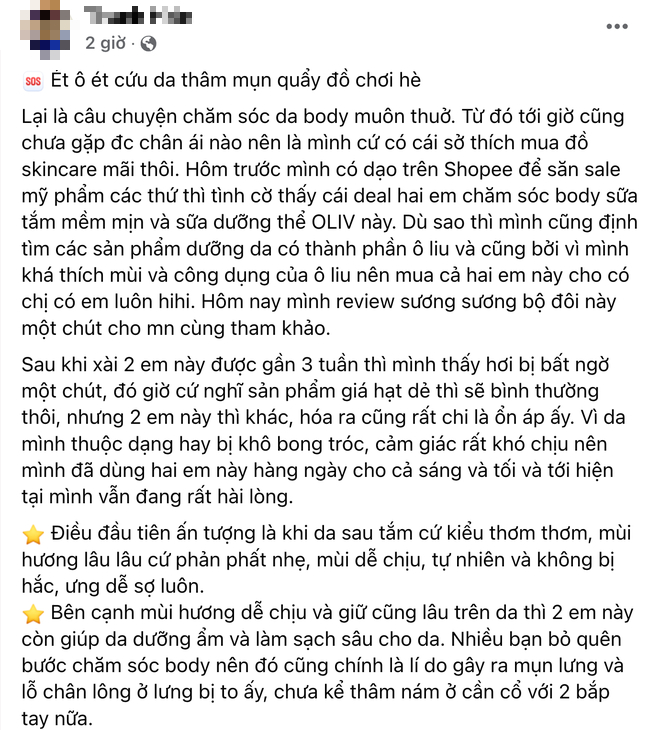 Tự giải cứu làn da từ khô ráp thâm nám thành mềm mịn mướt rượt, cô nàng thật tâm chia sẻ bảo bối bình dân giá chỉ 200k - Ảnh 1.