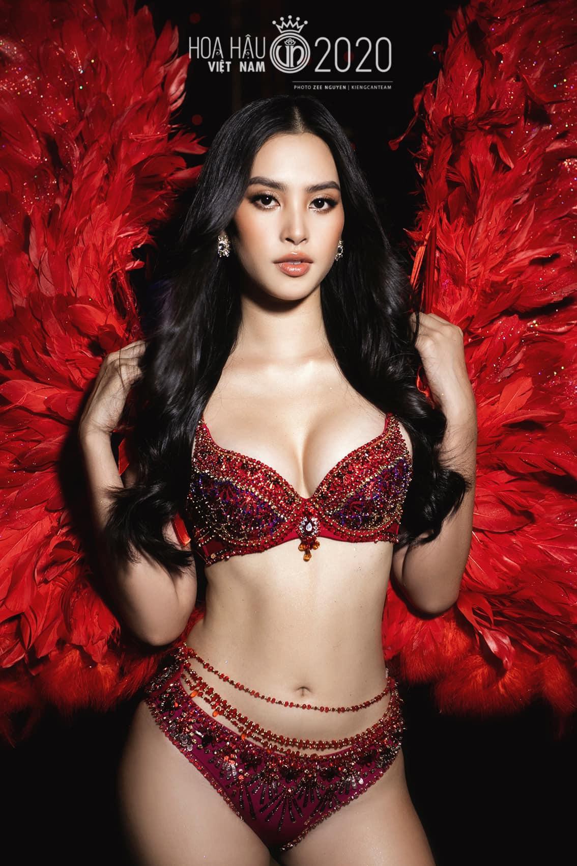 Hoa hậu Tiểu Vy diện áo tắm cut-out khoe đường cong nóng 'bỏng mắt' - Ảnh 11.