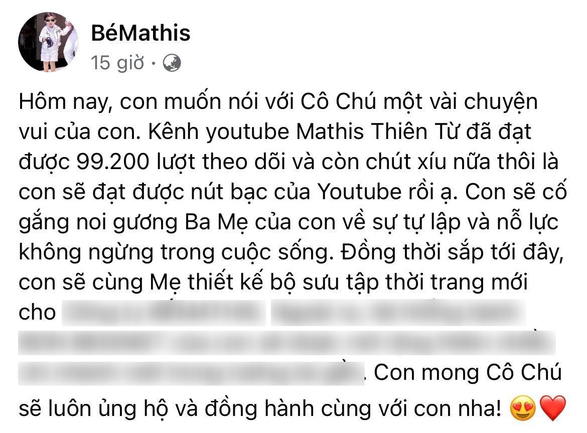 Sau khi ly hôn, đây là cách vợ cũ đại gia của Đan Trường giáo dục quý tử, nhấn mạnh 1 điểm đáng chú ý! - Ảnh 2.