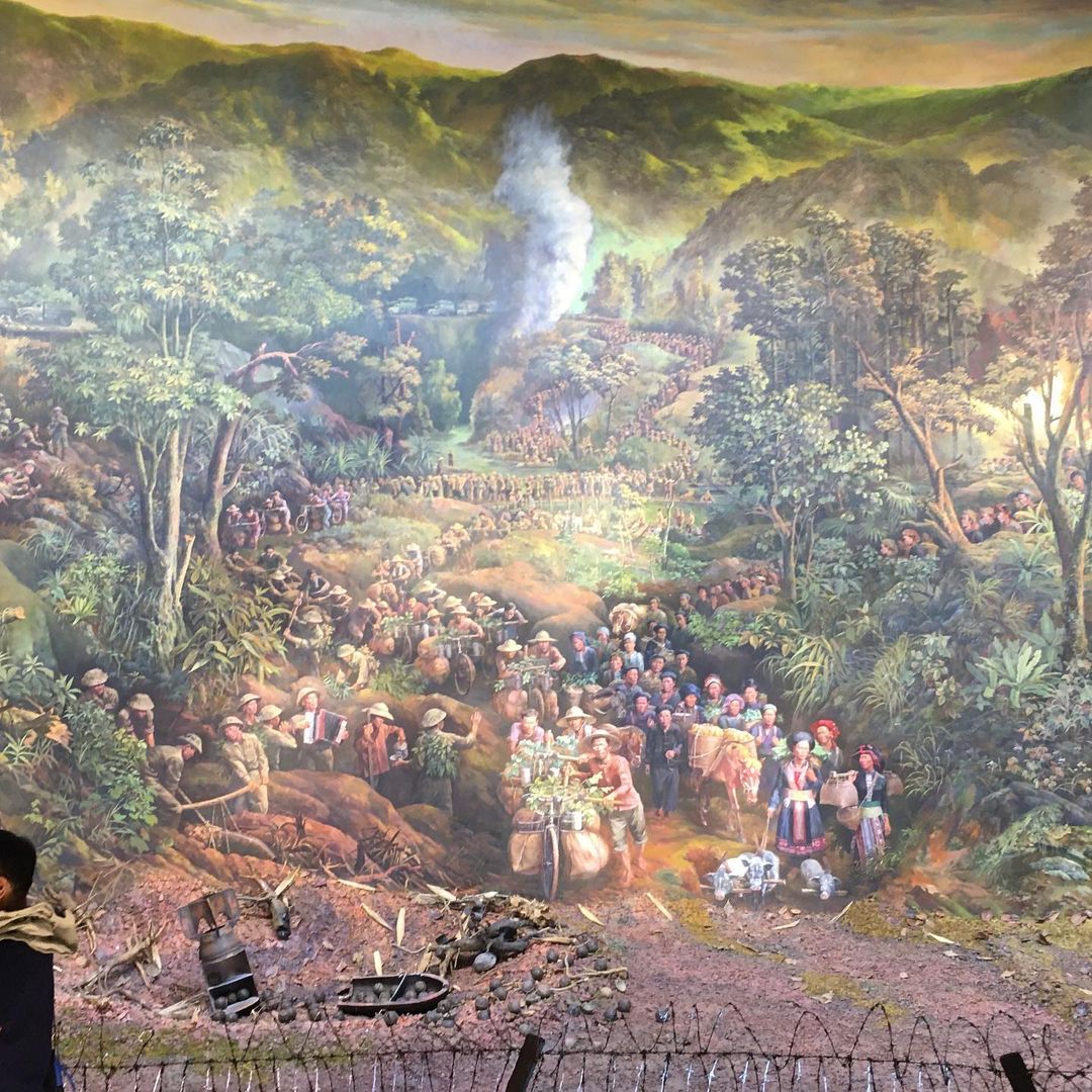 Bức tranh khổng lồ Panorama toàn cảnh chiến thắng Điện Biên Phủ đang khiến  cộng đồng mê du lịch phải 
