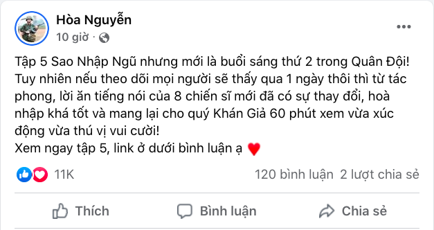 Sao nhập ngũ: Puka bị chê vô ý thức, Hòa Minzy bênh vực ra mặt, còn thú nhận đã thay đổi lời ăn tiếng nói cho đỡ lố - Ảnh 2. Sao nhập ngũ: Puka bị chê vô ý thức, Hòa Minzy bênh vực ra mặt, còn thú nhận đã thay đổi lời ăn tiếng nói cho đỡ lố - Ảnh 2.