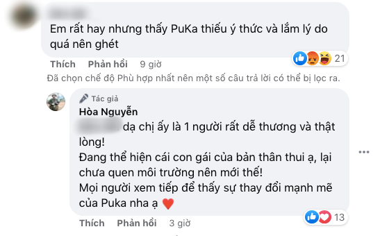 Sao nhập ngũ: Puka bị chê vô ý thức, Hòa Minzy bênh vực ra mặt, còn thú nhận đã thay đổi lời ăn tiếng nói cho đỡ lố - Ảnh 3. Sao nhập ngũ: Puka bị chê vô ý thức, Hòa Minzy bênh vực ra mặt, còn thú nhận đã thay đổi lời ăn tiếng nói cho đỡ lố - Ảnh 3.