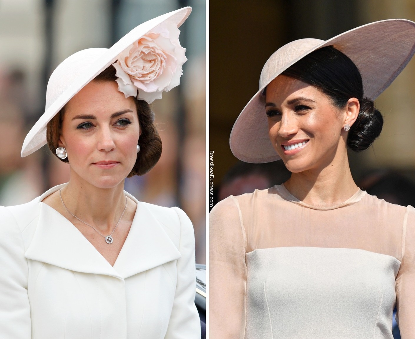 Many times she dresses like her sister-in-law, but Meghan Markle 