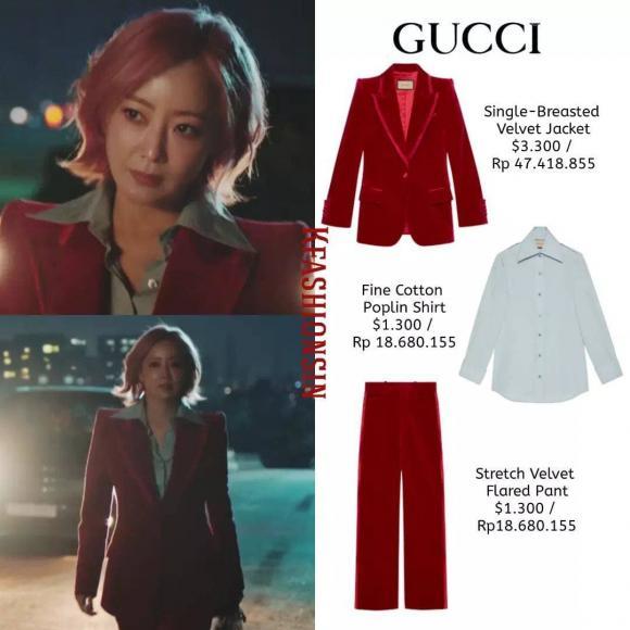 Một pha liên hoàn đụng hàng Gucci: Dù là IU hay Đệ nhất mỹ nhân Hàn cũng đều bị Hà Hồ chấp tất! - Ảnh 6.