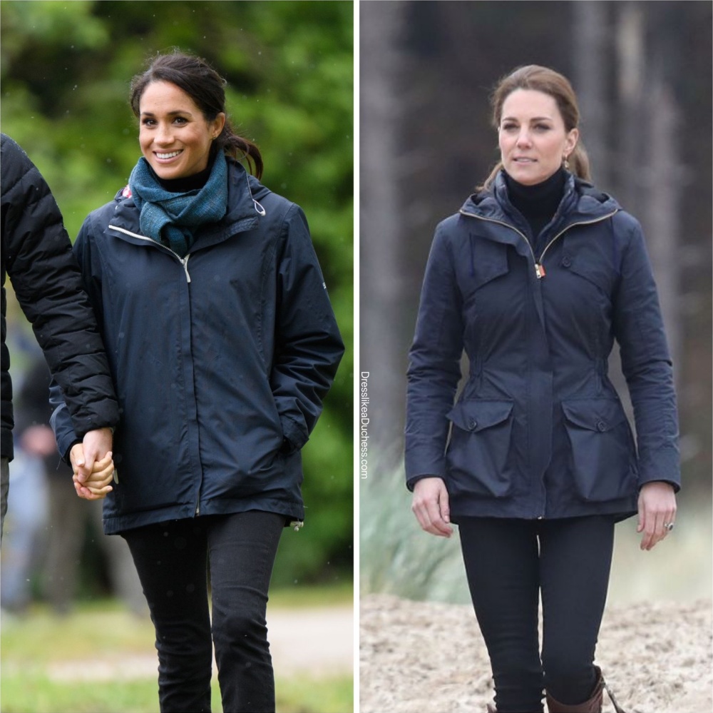 Many times she dresses like her sister-in-law, but Meghan Markle 