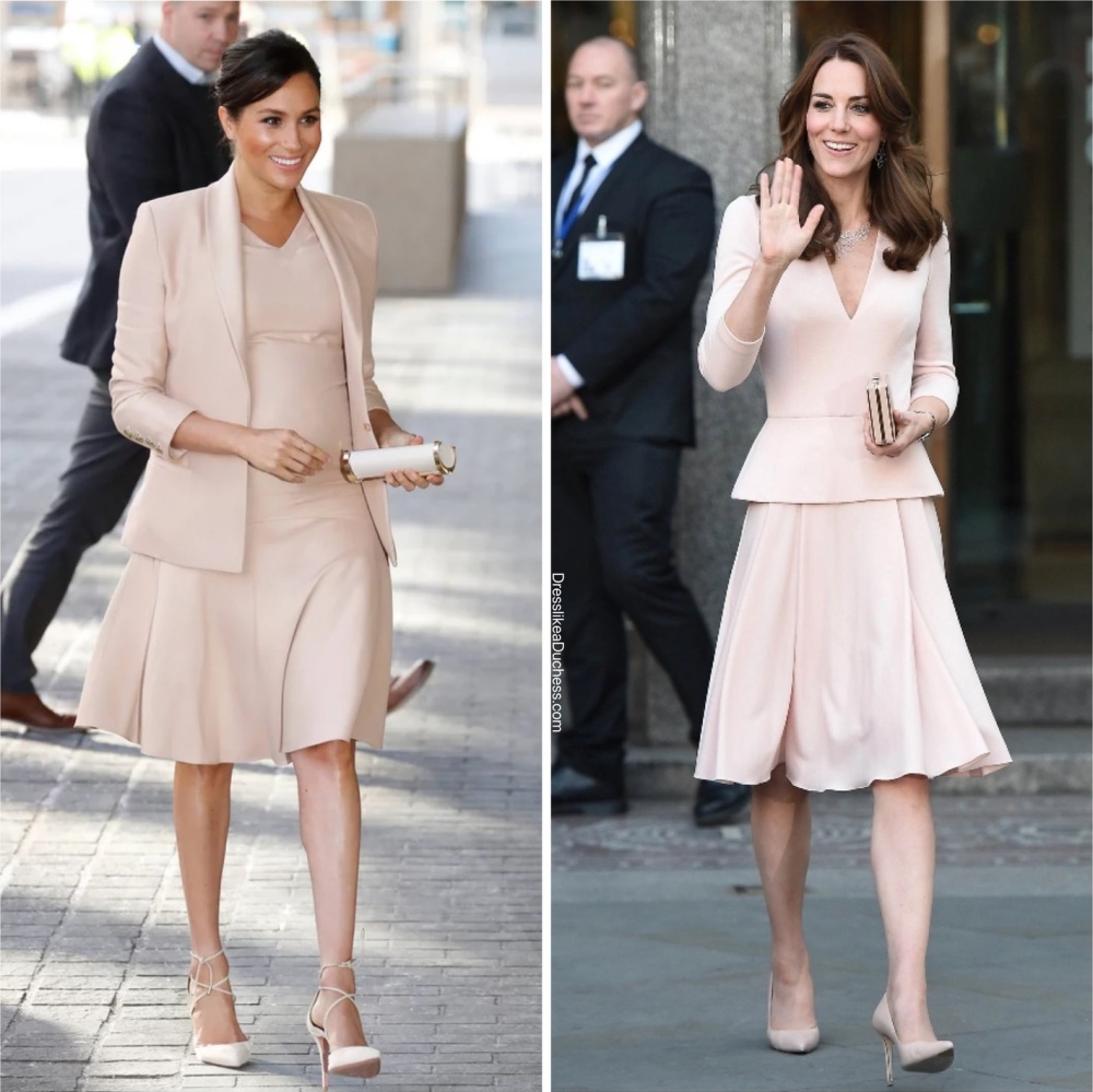Many times she dresses like her sister-in-law, but Meghan Markle 