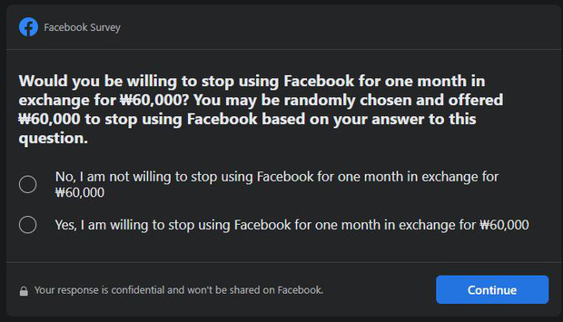 Facebook plays big, immediately pays 1 million to anyone who will lock their account within 1 month!  - Photo 3.