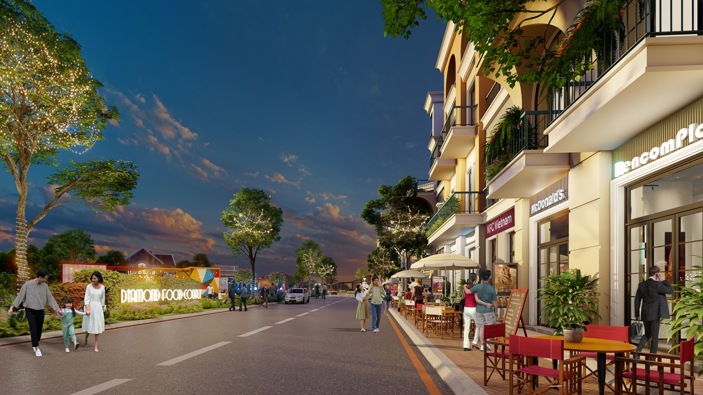 Shophouse view Quảng trường Hà Lan đáng giá nhất dự án The Diamond City - Ảnh 2. Shophouse view Quảng trường Hà Lan đáng giá nhất dự án The Diamond City - Ảnh 2.
