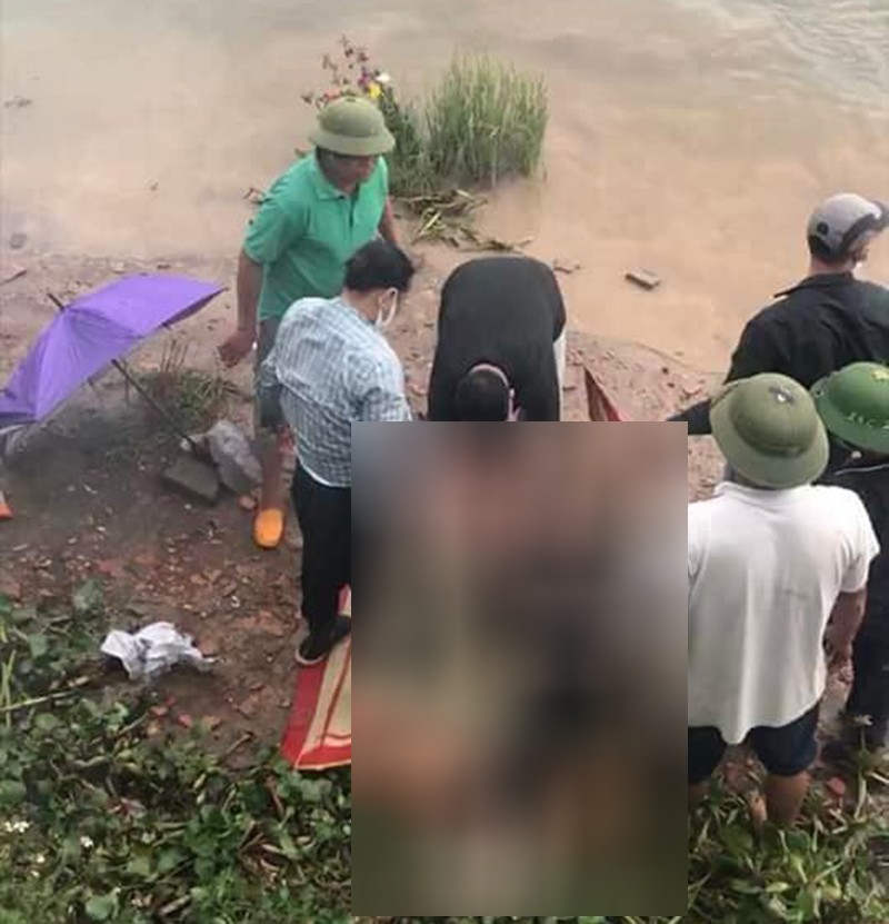 3 mẹ con cô giáo ở Hải Dương mất tích trên sông Thái Bình: Thi thể đứa trẻ 9 tháng địu trên lưng mẹ