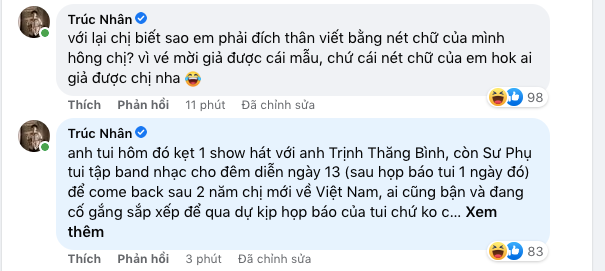 Trúc Nhân đáp trả khi bị bị đồn nghỉ chơi Thu Minh - Trấn Thành nên không mời dự họp báo - Ảnh 3.