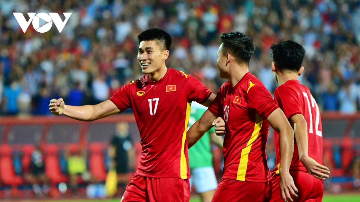 &quot;Vượt ải&quot; U23 Myanmar, U23 Việt Nam mở toang cánh cửa vào bán kết SEA Games 31 - Ảnh 2.