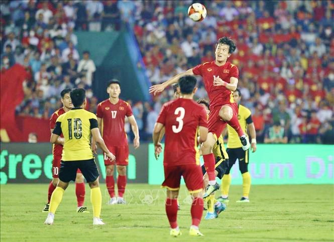 Under U23 Malaysia, U23 Vietnam created the 'dream final' with Thailand U23 - Photo 1.