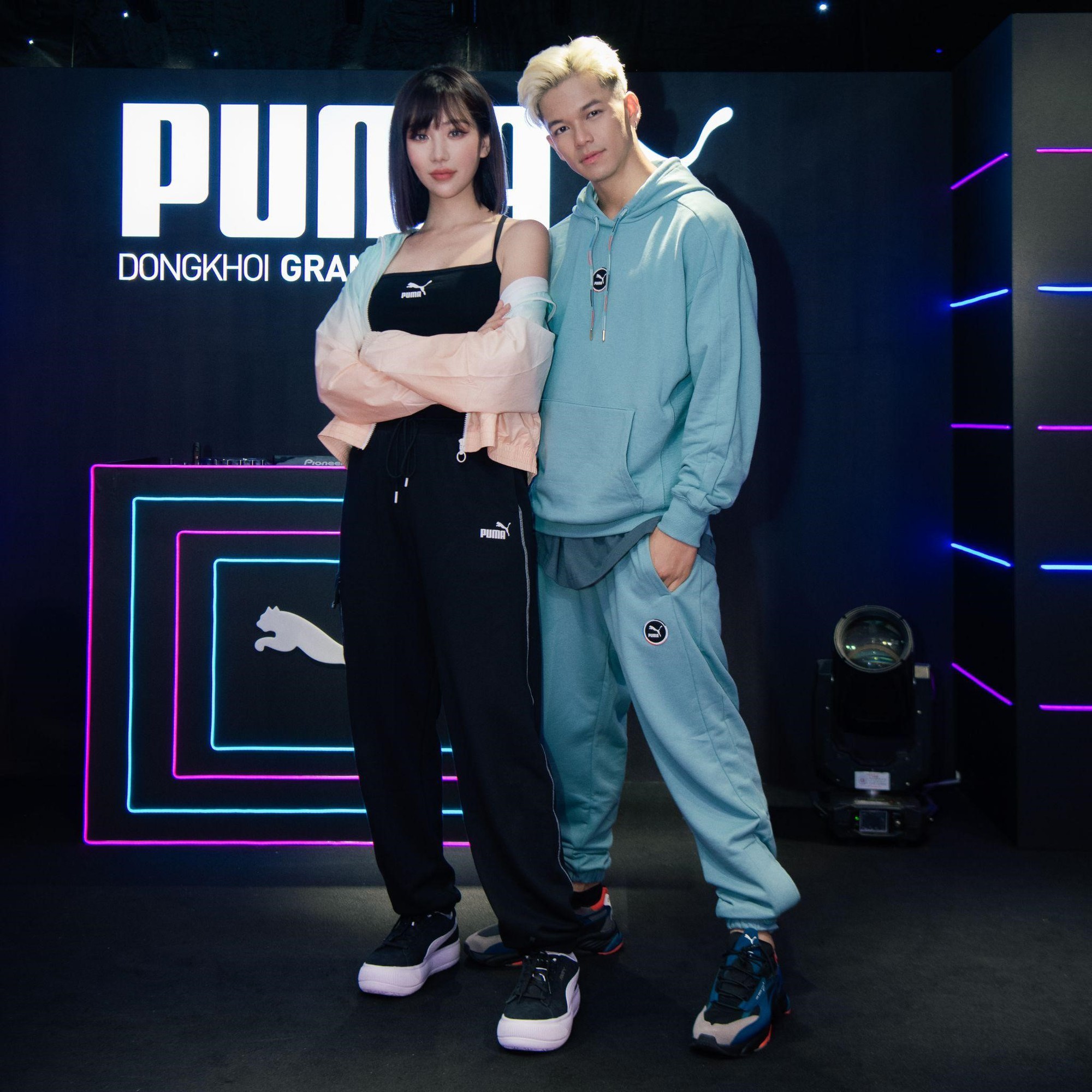 Minh Hằng, Min, Kỳ Duyên, Minh Triệu, Trọng Hiếu tại siêu sự kiện Fashion Show Flagship Store Puma Vincom Đồng Khởi - Ảnh 6.