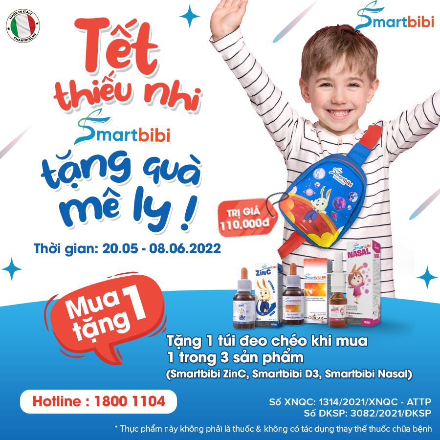 Tết thiếu nhi – Smartbibi tặng quà mê ly! - Ảnh 1. Tết thiếu nhi – Smartbibi tặng quà mê ly! - Ảnh 1.