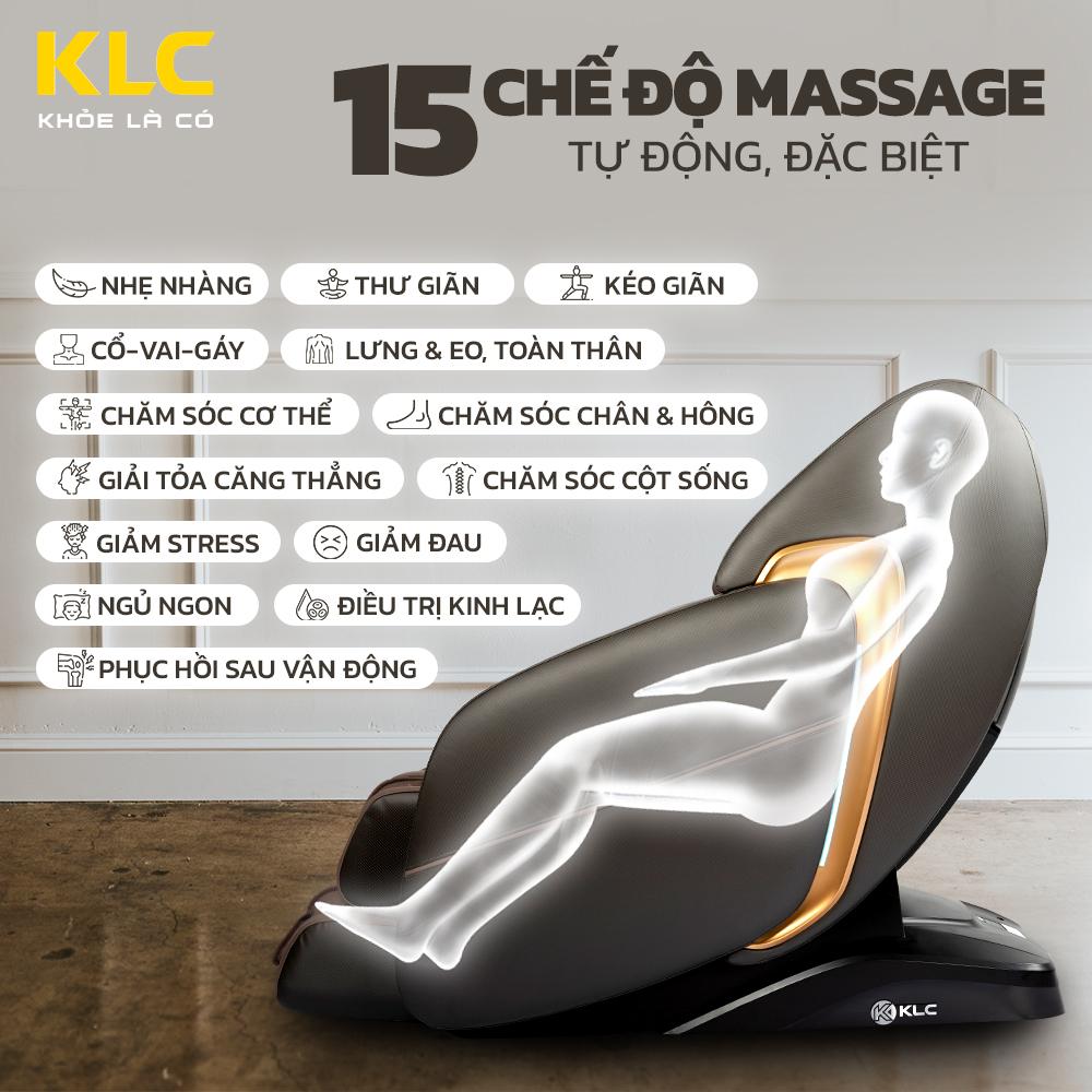 KLC massage chair contributes to golden health - Photo 1.