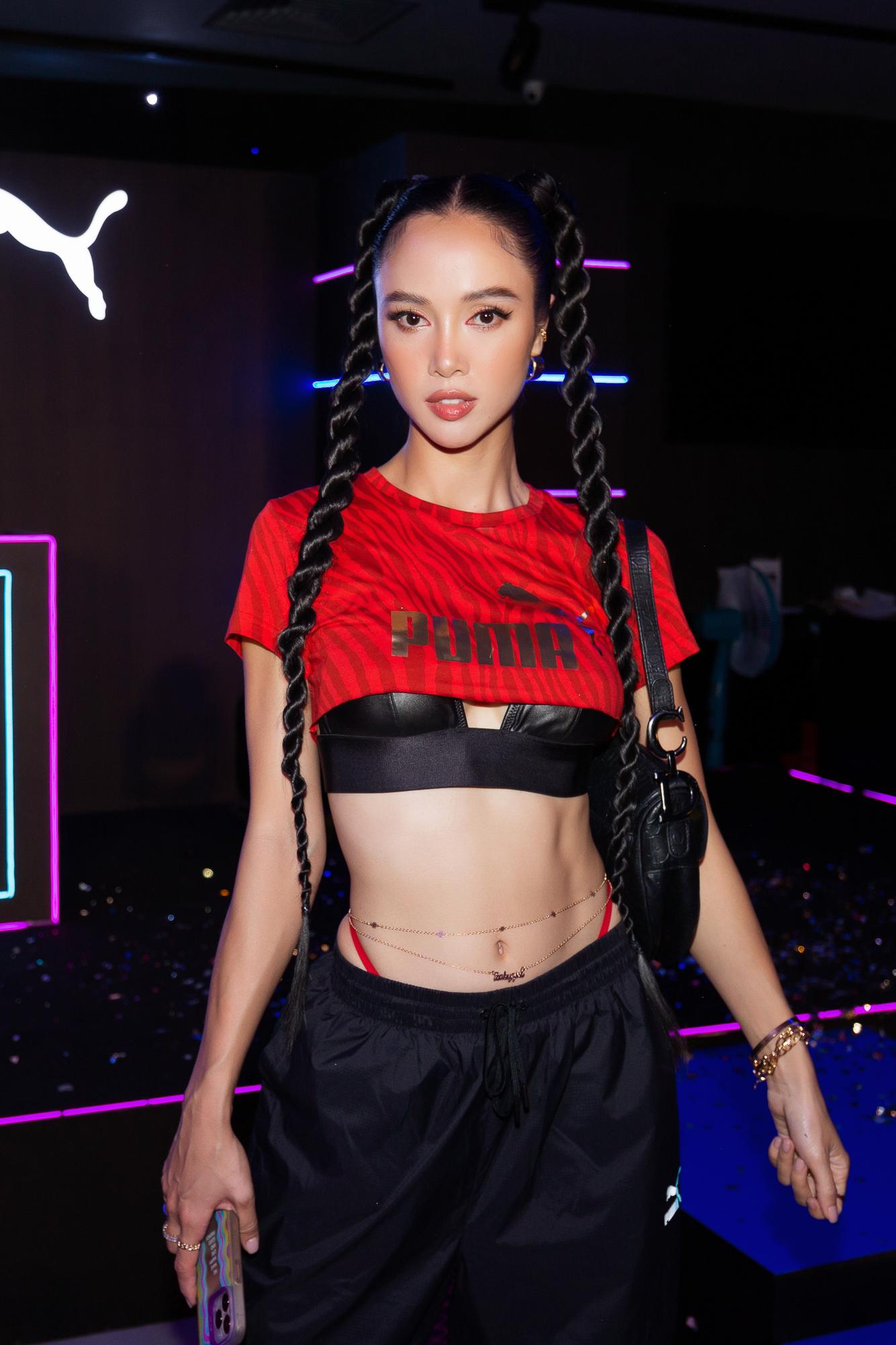 Minh Hằng, Min, Kỳ Duyên, Minh Triệu, Trọng Hiếu tại siêu sự kiện Fashion Show Flagship Store Puma Vincom Đồng Khởi - Ảnh 12.