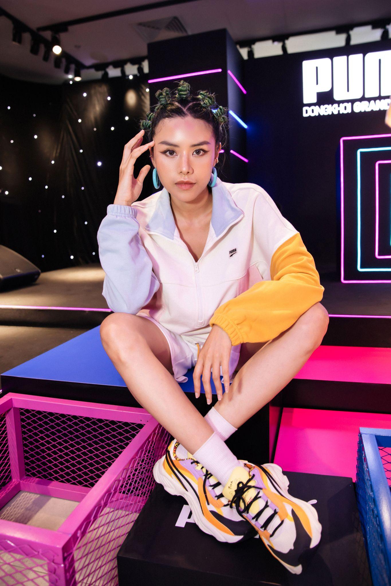 Minh Hằng, Min, Kỳ Duyên, Minh Triệu, Trọng Hiếu tại siêu sự kiện Fashion Show Flagship Store Puma Vincom Đồng Khởi - Ảnh 15.