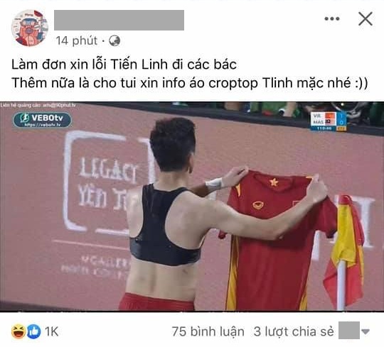 Chiếc crop-top đen cùng Tiến Linh làm nên chiến thắng tạc vào tháng 5 là gì mà ai cũng đòi mua? - Ảnh 5.