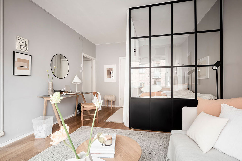 Despite the limited budget, the small 36m² apartment is still renovated to look both good and luxurious - Photo 8.