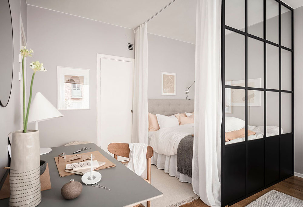 Despite the limited budget, the small 36m² apartment is still renovated to look both good and luxurious - Photo 10.