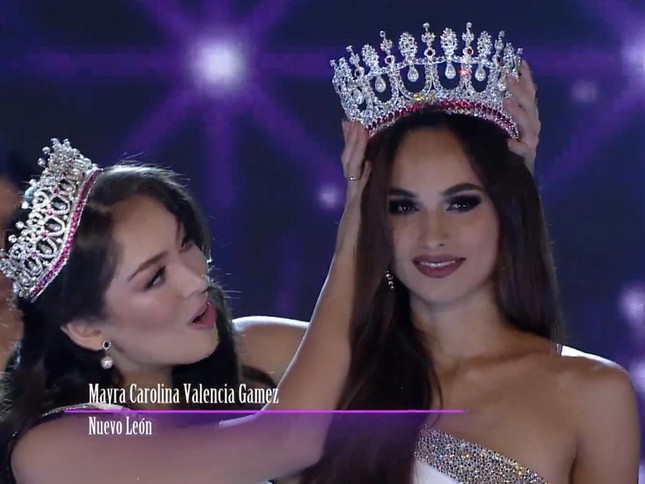 Chung kết Hoa hậu Mexico 2022 bị khán giả 'ném đá' vì sự cố trao nhầm vương miện - Ảnh 1.