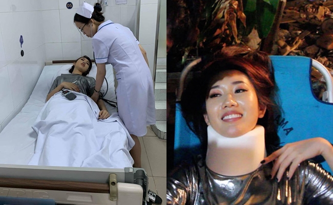 Sao Việt gặp tai nạn khi quay phim: Lan Ngọc hoảng loạn khóc thét, Thúy Ngân - Ngô Thanh Vân phải cấp cứu tại chỗ - Ảnh 4.