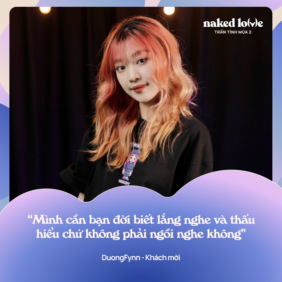 DuongFynn chooses a life partner who is educated, Quynh Luong responds sharply: 