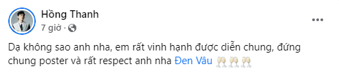 Ơ kìa, đích thân Đen Vâu phải nhắn tin xin lỗi 1 nam ca sĩ, lí do nghe ra quá choáng! - Ảnh 1.