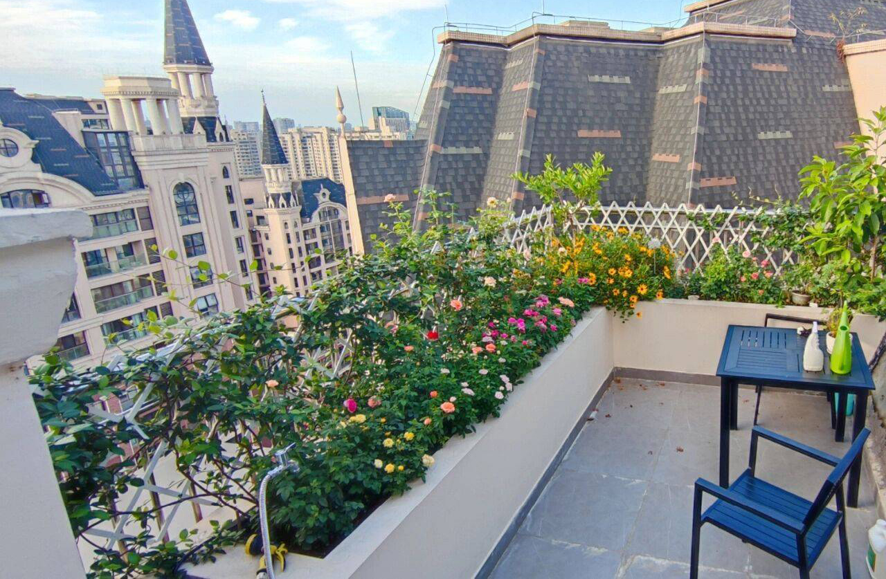 The balcony garden on the 33rd floor has an area of ​​only 15m² but has a million dollar view - Photo 4.