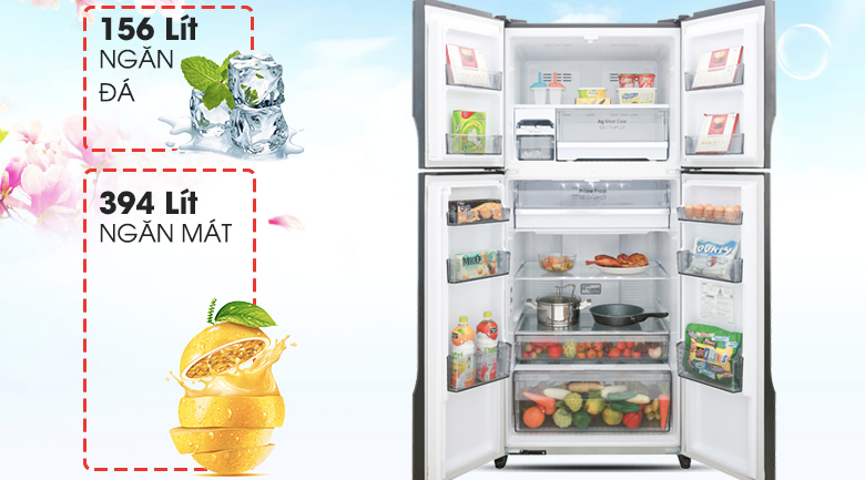 Tiktoker 9x evaluates a 4-door refrigerator of nearly 40 million: Japan's top refrigeration brand, with an optimal soft-freeze mode for busy families - Photo 5.