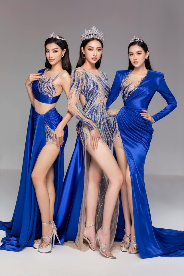 Top 3 Miss World VN 2019: Luong Thuy Linh - Kieu Loan is sought after, Tuong San is still ravishingly beautiful - Photo 1.