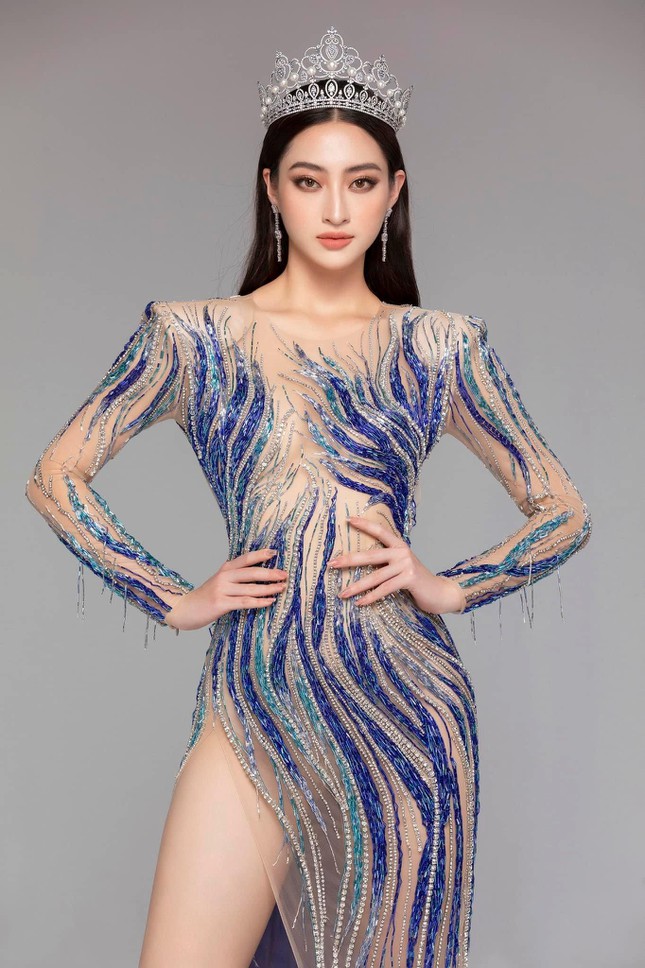 Top 3 Miss World VN 2019: Luong Thuy Linh - Kieu Loan is sought after, Tuong San one child is still ravishing - Photo 2.