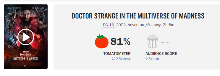 Giới phê bình bất ngờ chia rẽ vì Doctor Strange 2: Khen nức nở đạo diễn nhưng chung quy vẫn là mớ hỗn độn? - Ảnh 3.