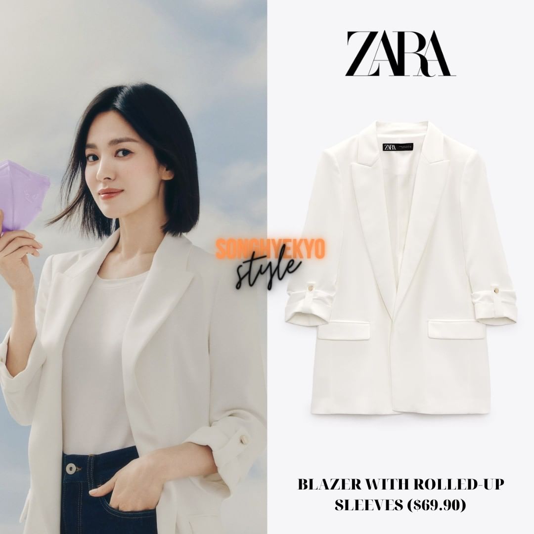 Muốn mặc đẹp và thanh lịch như Song Hye Kyo: Hãy đến Zara ngay! - Ảnh 4.