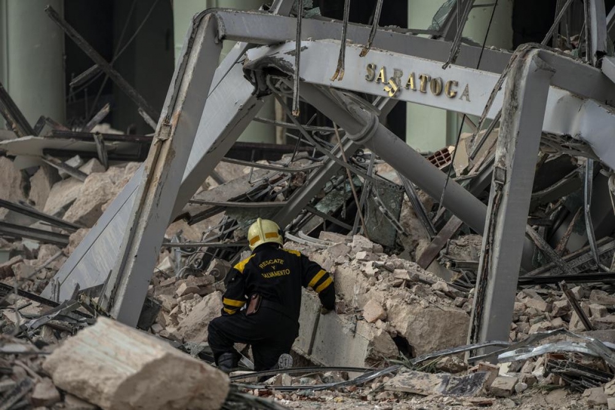 Cảnh tượng tan hoang sau vụ nổ kinh hoàng tại khách sạn 5 sao ở Cuba - Ảnh 3.
