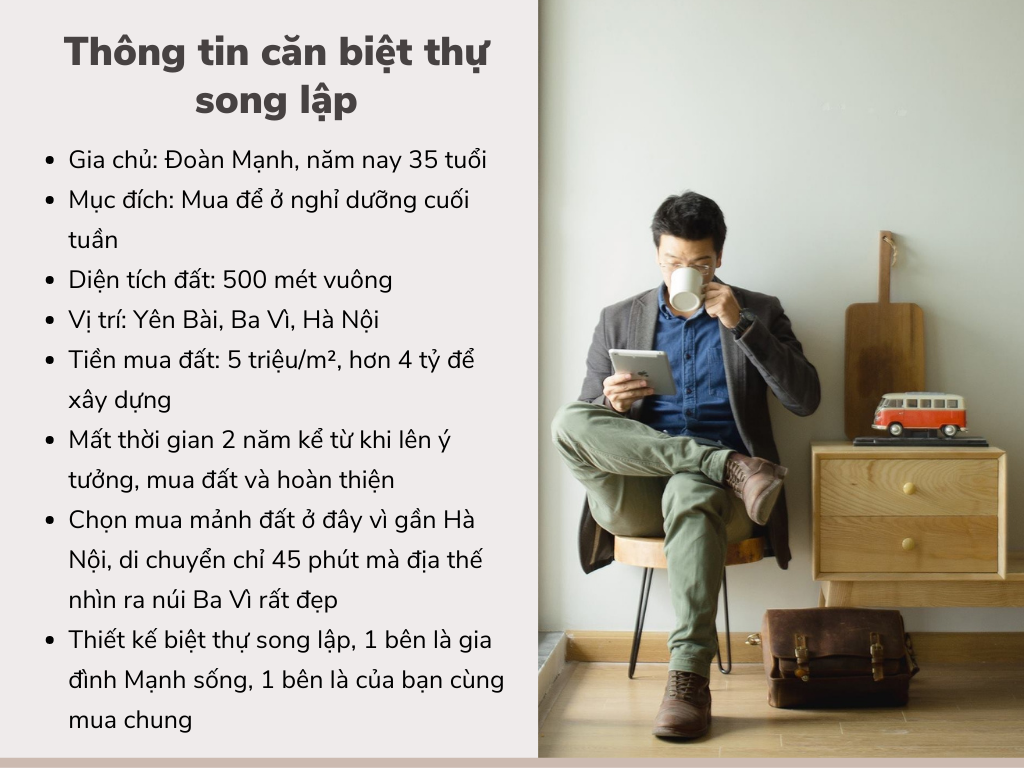 Vợ chồng KTS &quot;trốn phố&quot; về Ba Vì xây biệt thự song lập kiểu Nhật đẹp như trên tạp chí  - Ảnh 2.