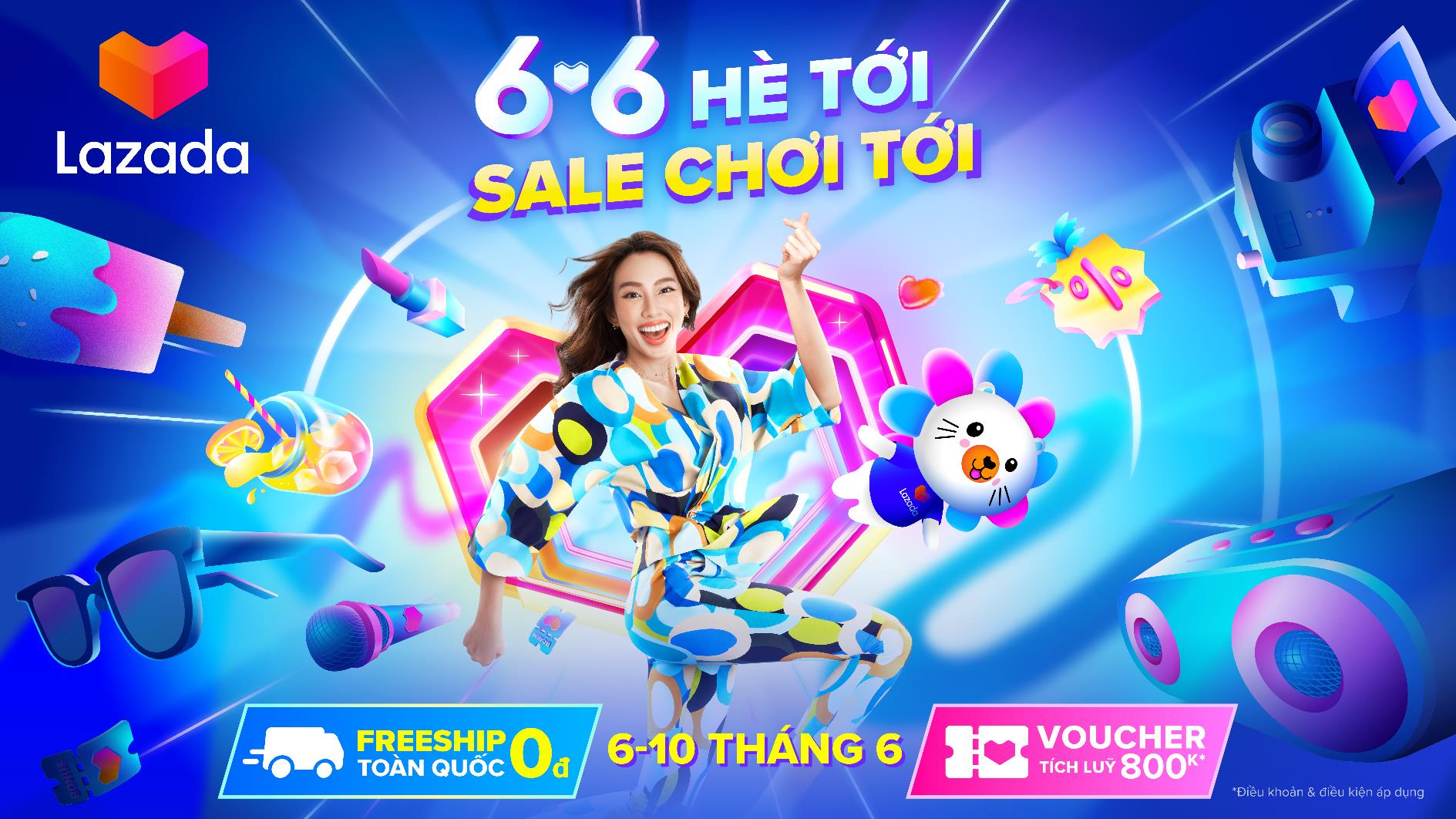 Thì ra mùa hè rực rỡ là vì... Lễ hội mua sắm 6.6 “Hè tới, Sale chơi tới’’ trên Lazada, up mood quẩy hè cực cháy cho toàn thể tín đồ shopping - Ảnh 1.