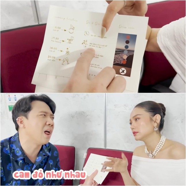 Minh Hang's wedding invitation accidentally made Tran Thanh miserable because of a difficult illness - Photo 3.