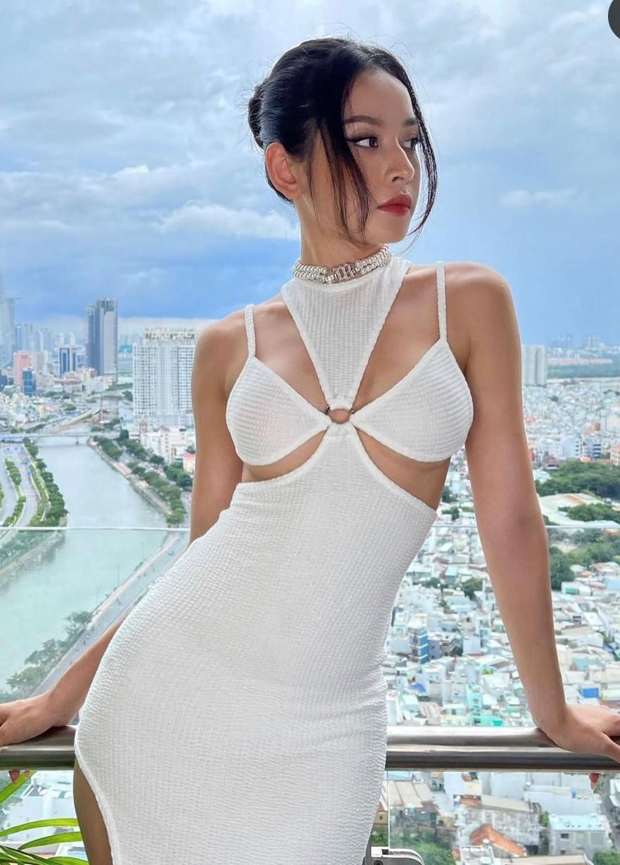 Vietnamese stars transform with cut-out dresses: the coolest Quynh Anh Shyn, Miss Thuy Tien 