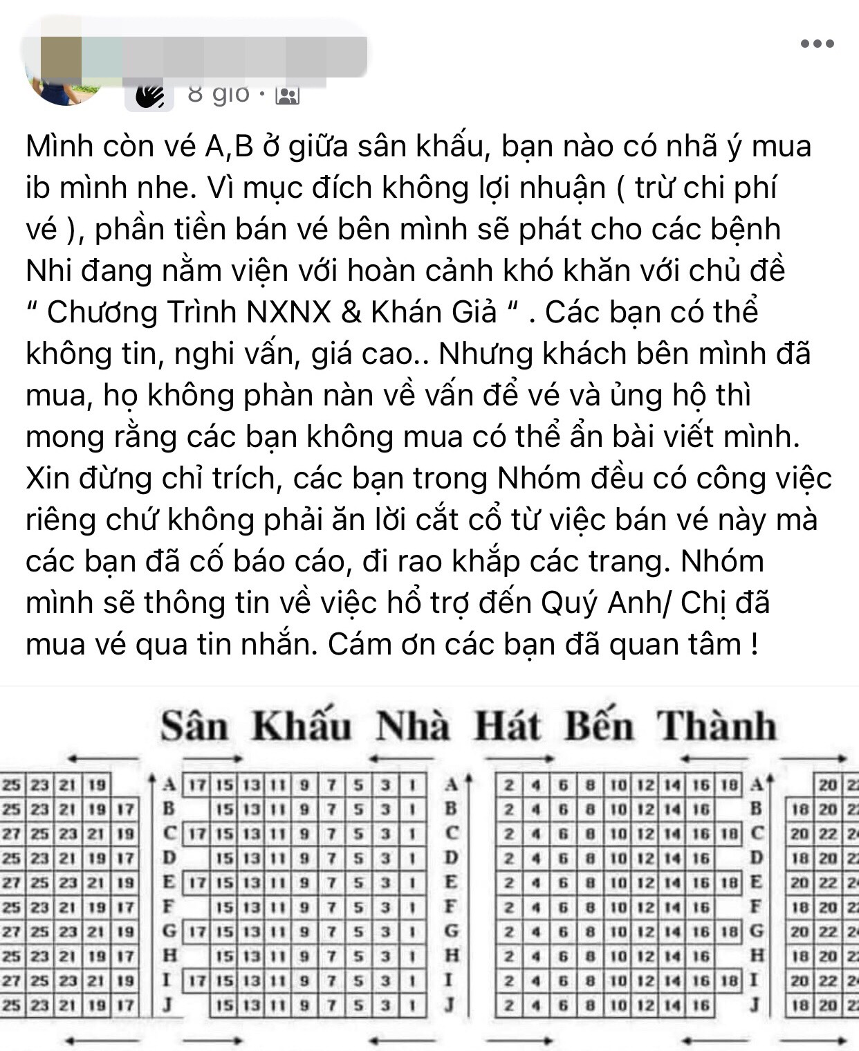 TPHCM: Để xem được kịch Ngày Xửa Ngày Xưa tại IDECAF khán giả phải tham gia gây quỹ từ thiện? - Ảnh 3.