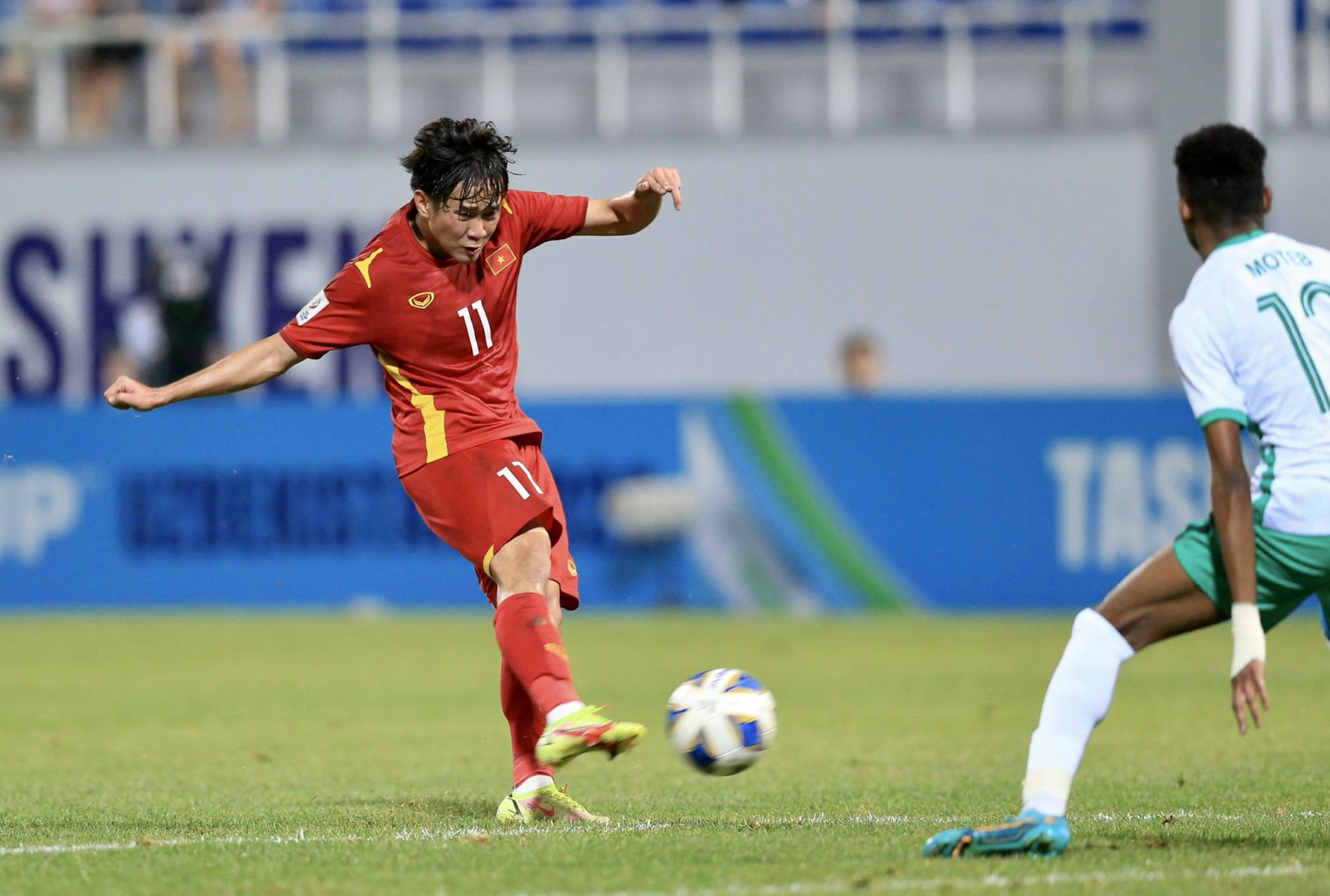 Nhận trận thua đáng tiếc trước U23 Saudi Arabia, tuyển U23 Việt Nam dừng chân tại tứ kết giải châu Á - Ảnh 1. Nhận trận thua đáng tiếc trước U23 Saudi Arabia, tuyển U23 Việt Nam dừng chân tại tứ kết giải châu Á - Ảnh 1.