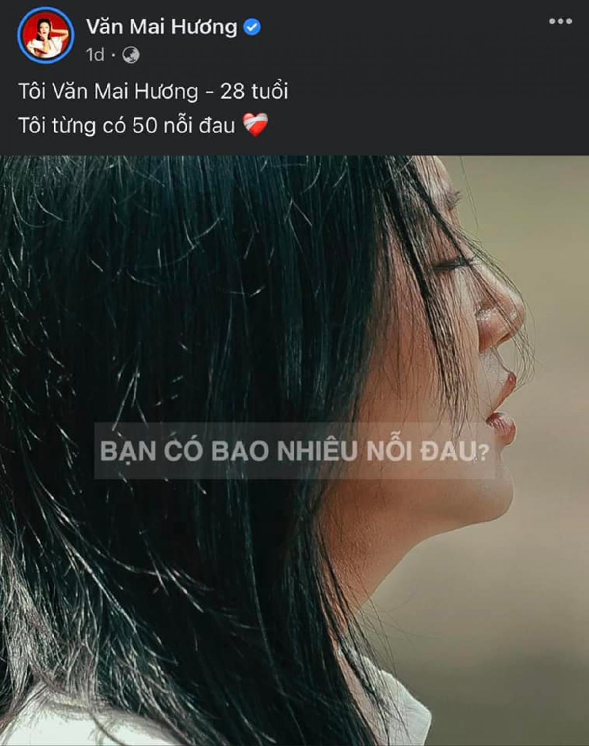 Văn Mai Hương gây tò mò khi thừa nhận từng có 50 nỗi đau - Ảnh 3.