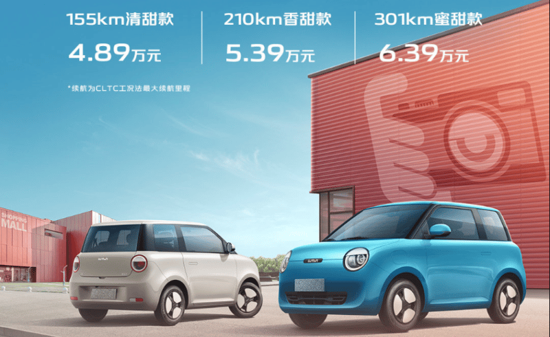 Cận cảnh ô tô điện mini gây 'sốt' với phạm vi di chuyển hơn 300 km, giá bán chỉ 170 triệu đồng - Ảnh 2.