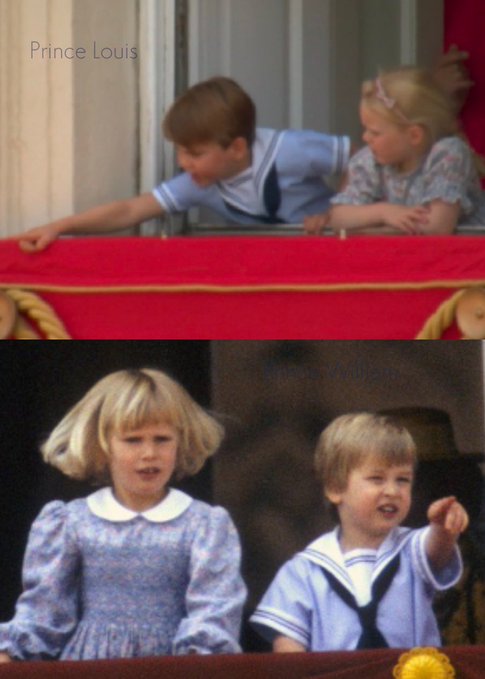 Prince Louis's adorable moments at the Queen's Platinum Parade, a true replica of the Duke of Cambridge!  - Photo 6.
